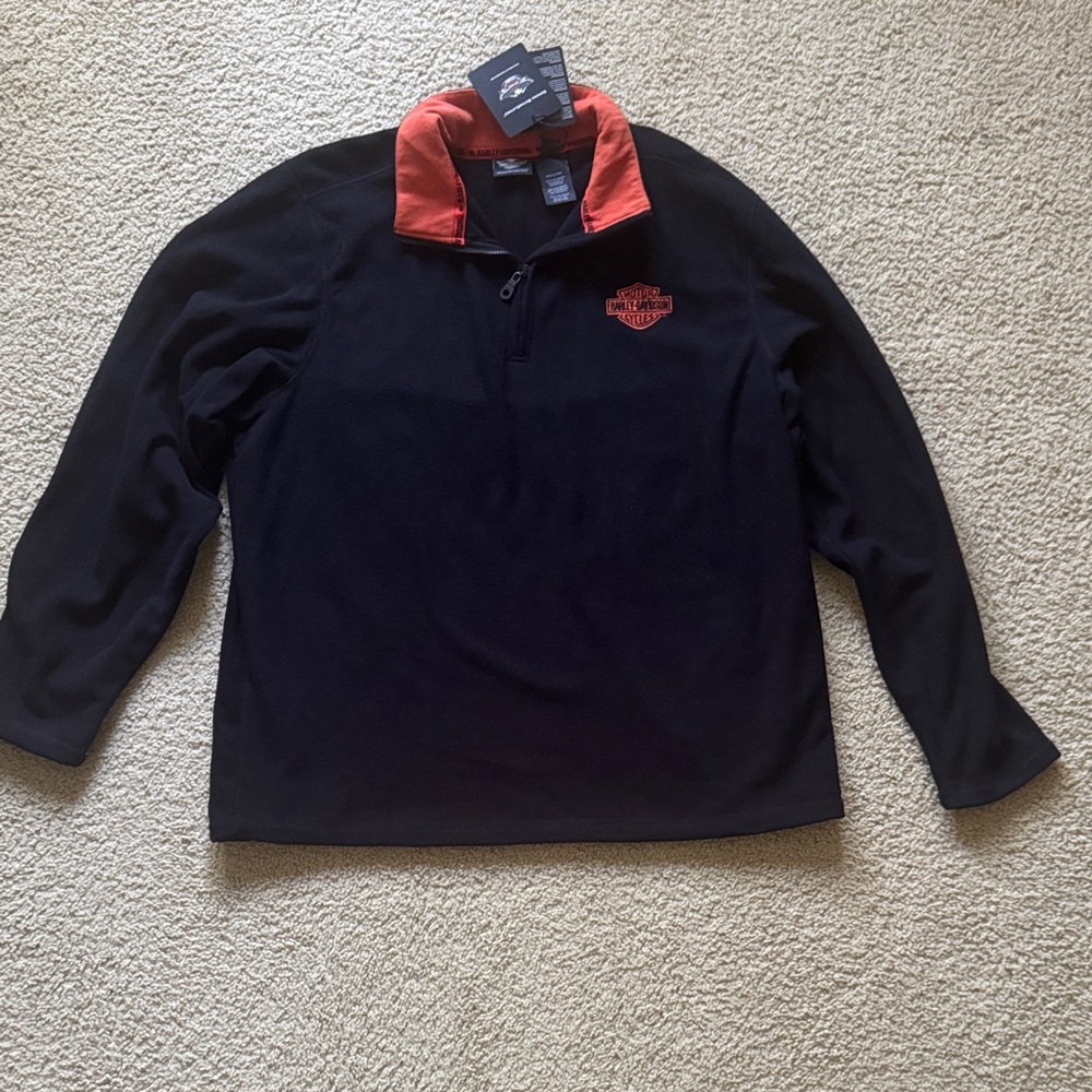 Harley-Davidson Black Fleece 1/4 Zip